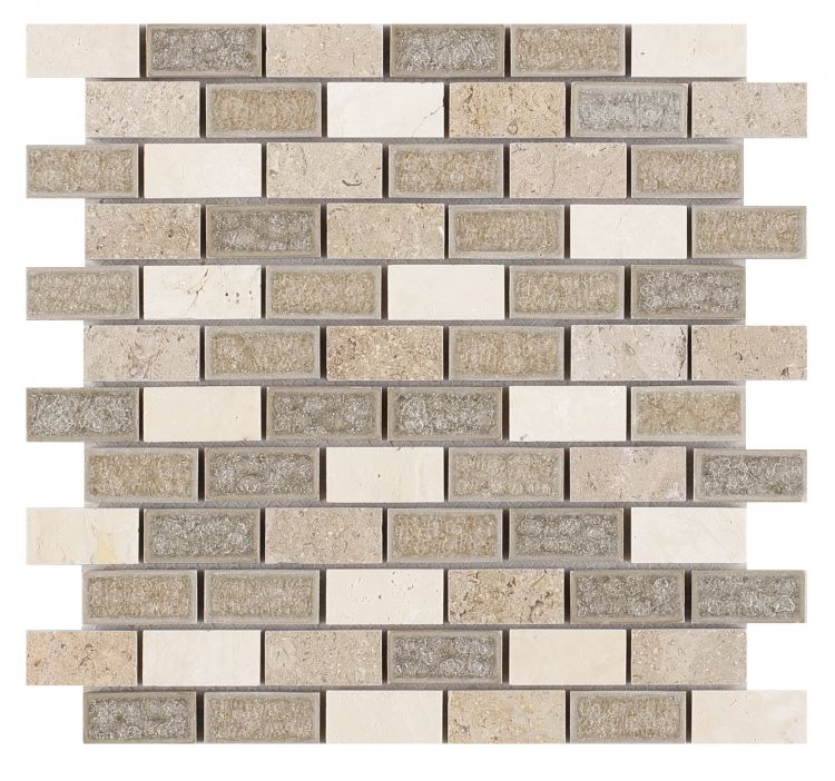 Garnet Brick Mosaic Tile Collection