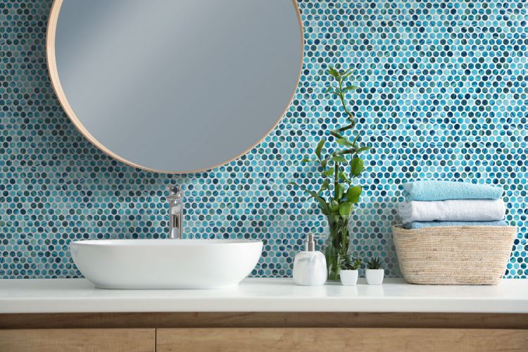 Phoenix Penny Mosaic Tile Collection