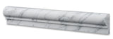 Carrara White Marble Polished OG-1 Chair Rail Molding Trim