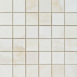 2 X 2 Premium White Onyx CROSS-CUT Polished Mosaic Tile-Marble Mosaic-American Tile Depot