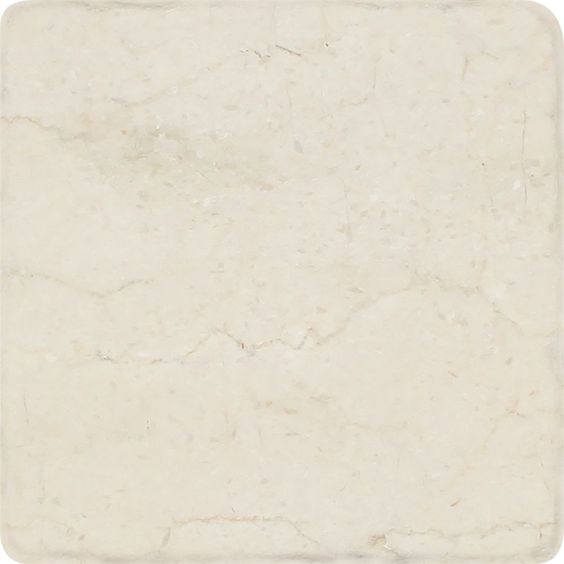 6 X 6 Crema Marfil Marble Tumbled Field Tile