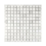 1 X 1 Calacatta Oliva Marble Polished Mosaic Tile-Marble Mosaic-American Tile Depot