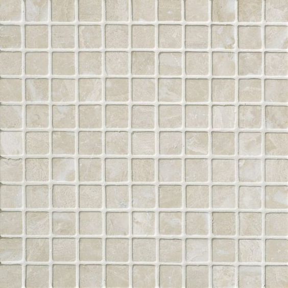 1 X 1 Diano Royal ( Queen Beige ) Marble Polished Mosaic Tile-Marble Mosaic-American Tile Depot