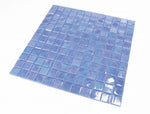 1 x 1 Aquarius Iris Square Glass Mosaic Tile-Glass Mosaic-American Tile Depot