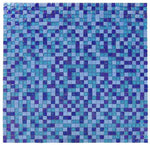 1 x 1 Aquarius Ocean Square Glass Mosaic Tile-Glass Mosaic-American Tile Depot