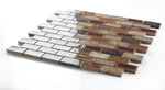 1 x 2 Garnet Brick Princess Mosaic Wall Tile-Mixed Mosaic-American Tile Depot