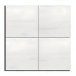 12 X 12 Bianco Dolomite Polished Marble Field Tile-Marble Tile-American Tile Depot