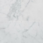 12 X 12 Carrara White Marble Honed Field Tile-Marble Tile-American Tile Depot