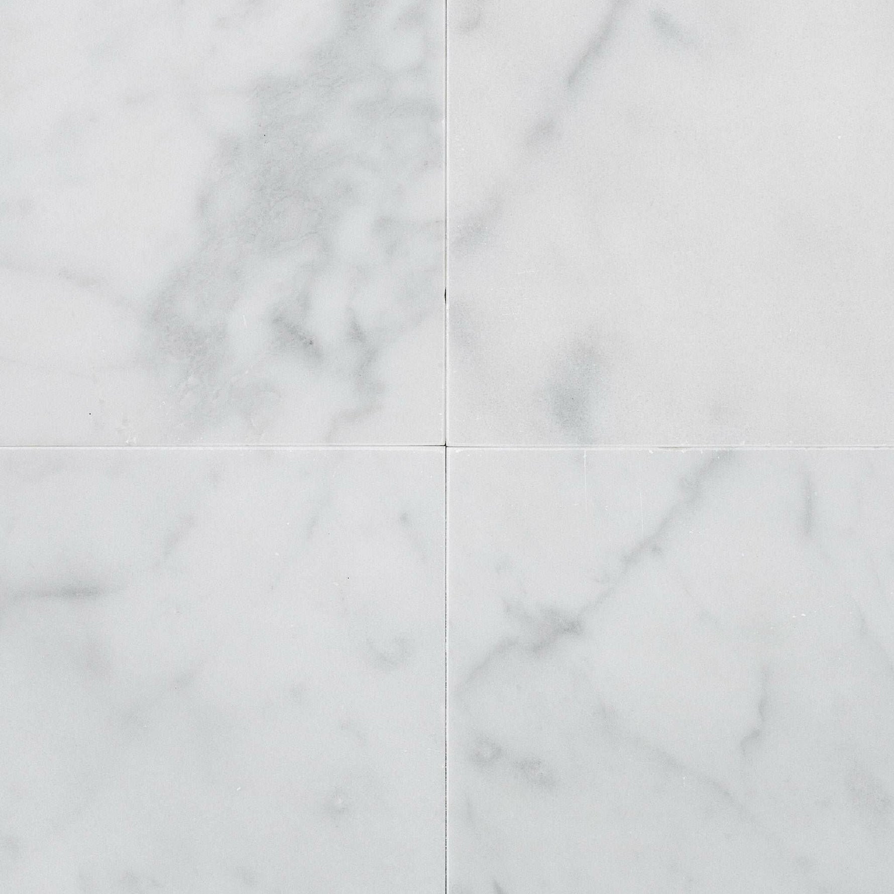 12 X 12 Carrara White Marble Honed Field Tile-Marble Tile-American Tile Depot