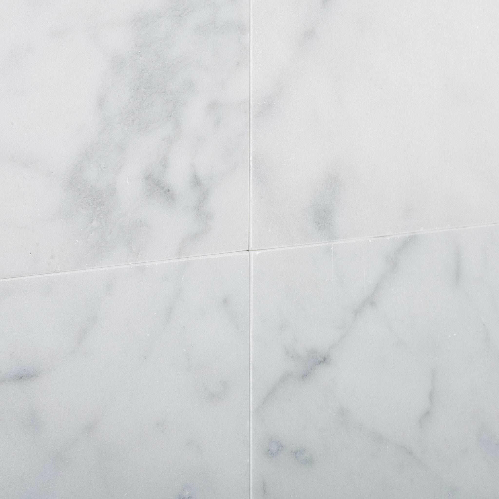 12 X 12 Carrara White Marble Honed Field Tile-Marble Tile-American Tile Depot