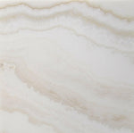 12 X 12 Premium White Onyx VEIN-CUT Polished Field Tile-Onyx Tile-American Tile Depot