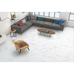 12 X 24 AGL Carrara Marble Look Polished Porcelain Tile-PORCELAIN-Large Format-American Tile Depot