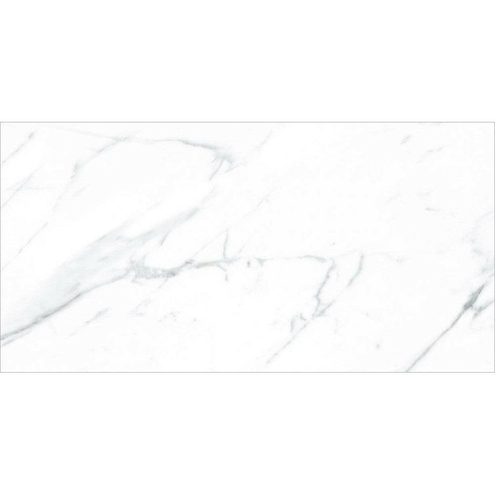 12 X 24 AGL Carrara Marble Look Polished Porcelain Tile-PORCELAIN-Large Format-American Tile Depot