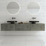 12 X 24 AN Dolomite Supreme Matte Marble Look Porcelain Tile-PORCELAIN-Large Format-American Tile Depot