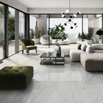 12 X 24 Akoya White Matte Onyx Look Porcelain Tile-PORCELAIN-Large Format-American Tile Depot