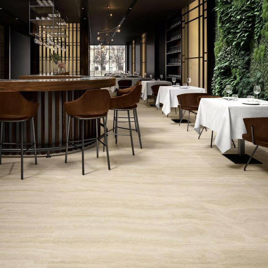 12 X 24 Appia Vein Cut Beige Matte Travertine Look Porcelain Tile-PORCELAIN-Large Format-American Tile Depot