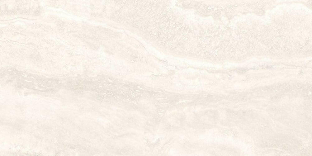 12 X 24 Appia Vein Cut White Polished Travertine Look Porcelain Tile-PORCELAIN-Large Format-American Tile Depot