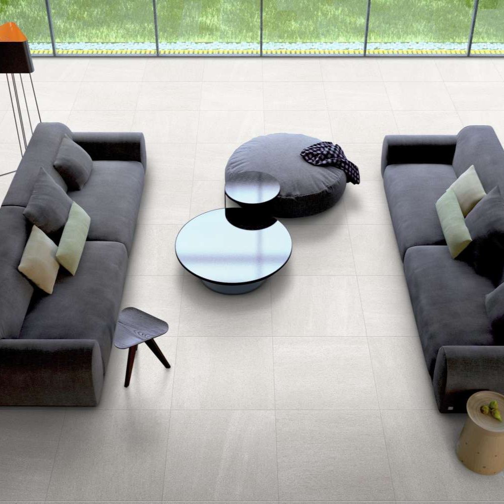 12 X 24 Basalt White Chiseled Grip & Matte Porcelain Tile-PORCELAIN-Large Format-American Tile Depot