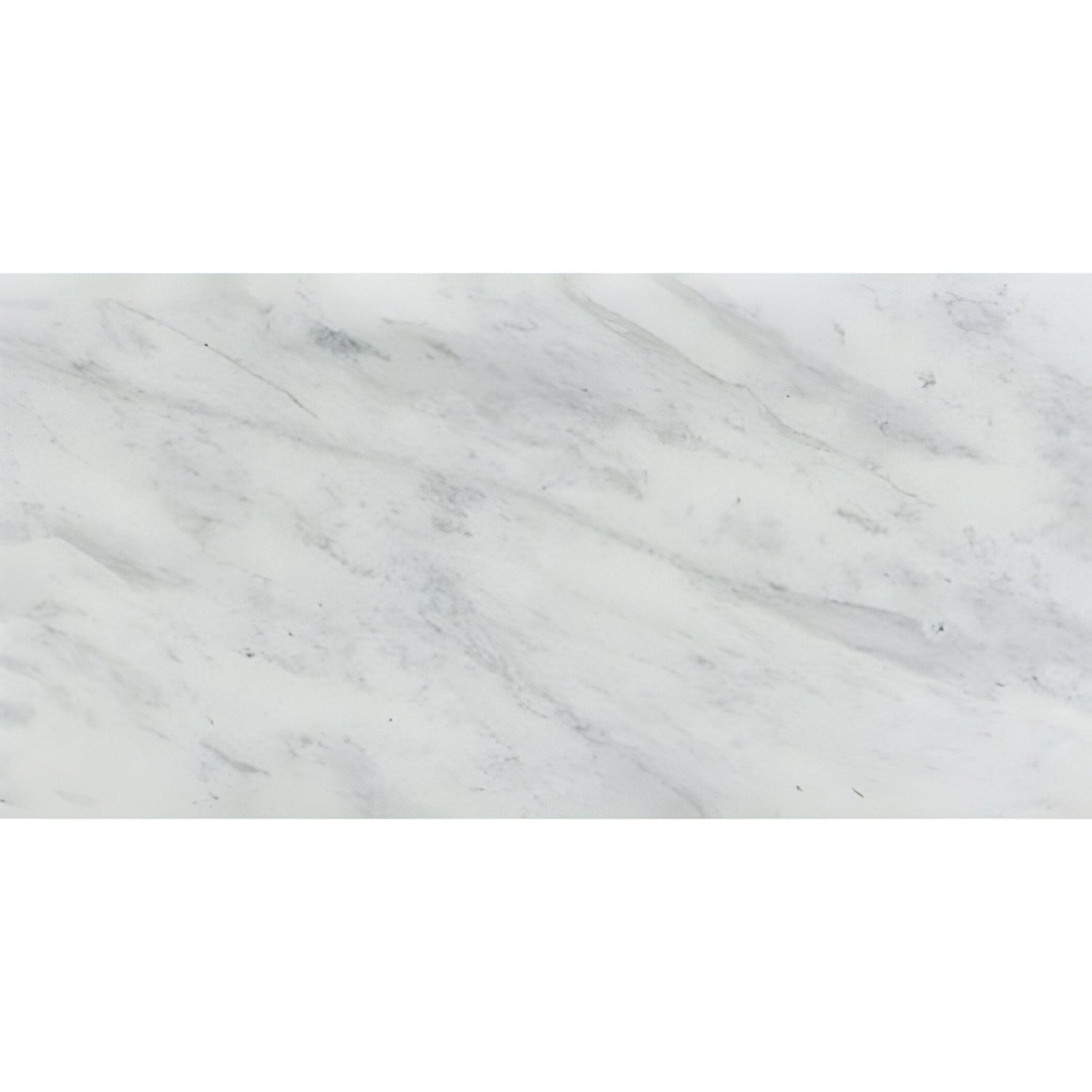 12 X 24 Bianco Venatino (Bianco Mare) Marble Honed Field Tile-Marble Tile - Large Formate-American Tile Depot