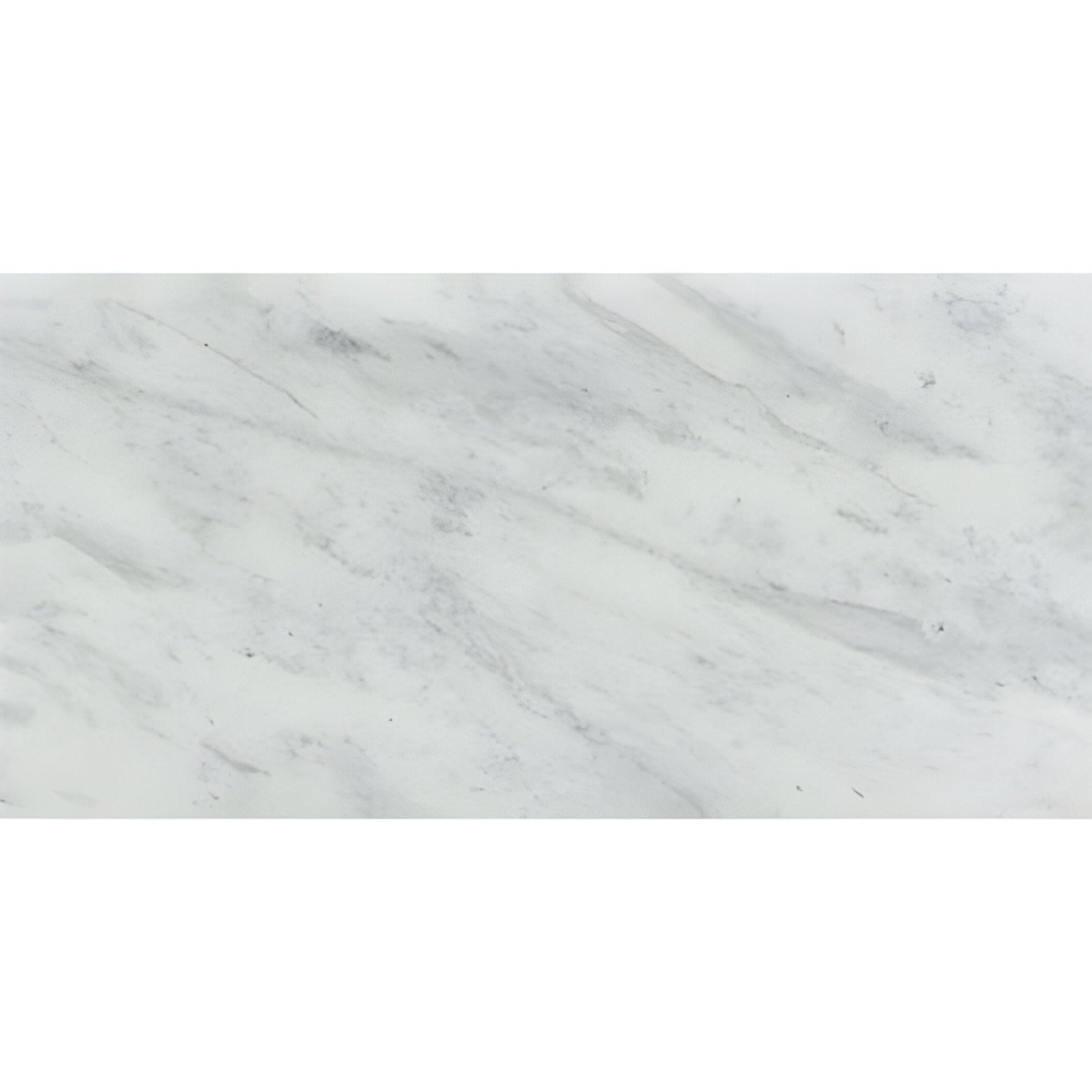 12 X 24 Bianco Venatino (Bianco Mare) Marble Honed Field Tile-Marble Tile - Large Formate-American Tile Depot