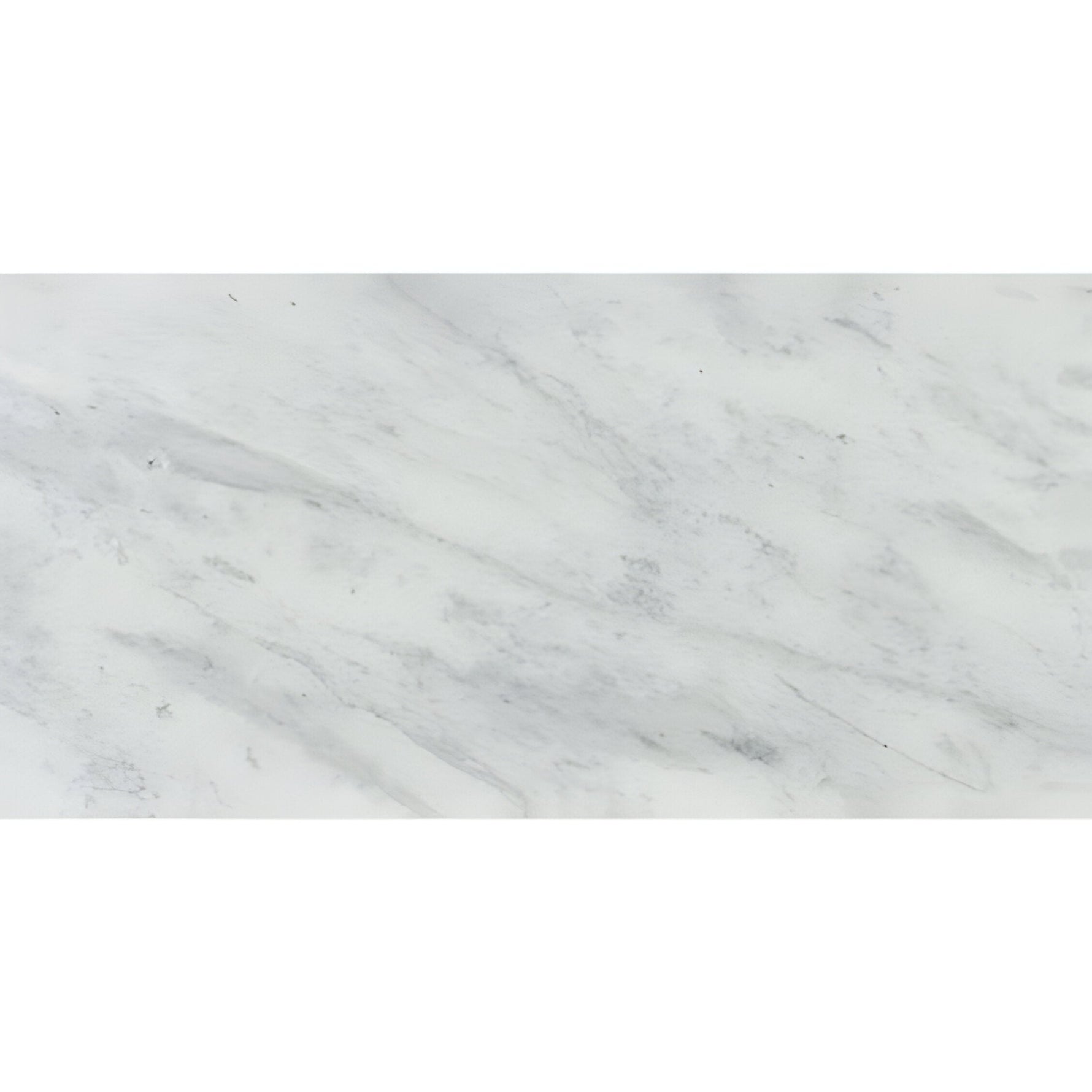 12 X 24 Bianco Venatino (Bianco Mare) Marble Polished Field Tile-Marble Tile - Large Formate-American Tile Depot