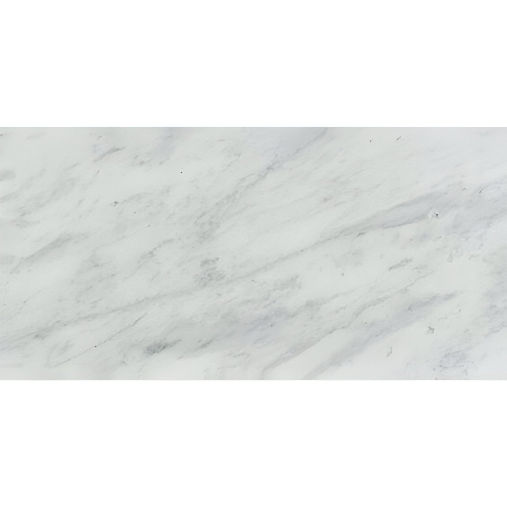 12 X 24 Bianco Venatino (Bianco Mare) Marble Polished Field Tile-Marble Tile - Large Formate-American Tile Depot