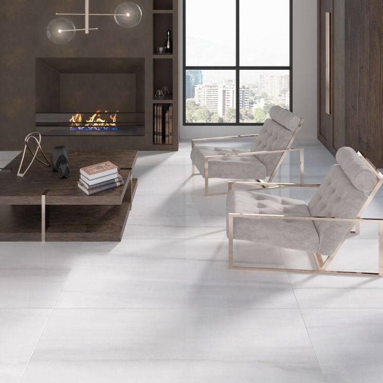 12 X 24 Bruce Polished Marble Look Porcelain Tile-PORCELAIN-Large Format-American Tile Depot