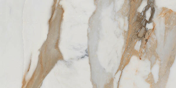 12 X 24 Calacatta Bold Satin Matte Marble Look Porcelain Tile-PORCELAIN-Large Format-American Tile Depot