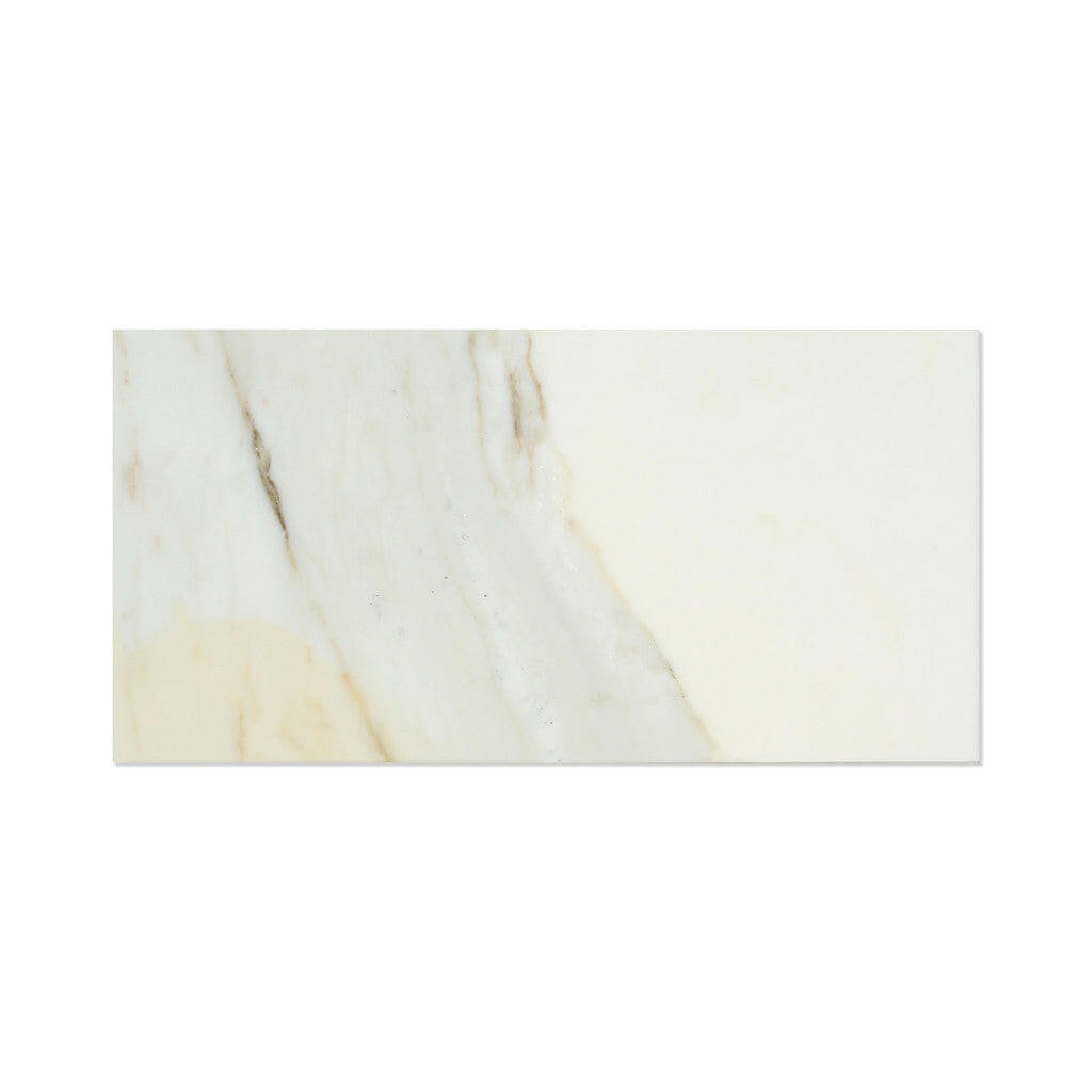 12 X 24 Calacatta Gold Marble Polished Field Tile-Marble Tile - Large Formate-American Tile Depot