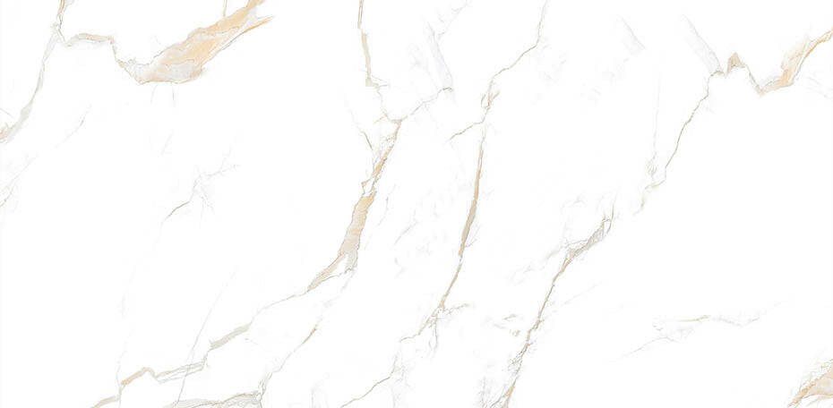 12 X 24 Calacatta Gold Polished Marble Look Porcelain Tile-PORCELAIN-Large Format-American Tile Depot