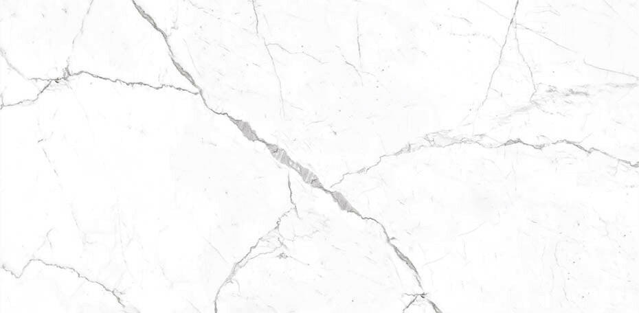 12 X 24 Calacatta Pearl Polished Marble Look Porcelain Tile-PORCELAIN-Large Format-American Tile Depot