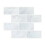 12 X 24 Carrara White Marble Honed Field Tile-Marble Tile - Large Formate-American Tile Depot