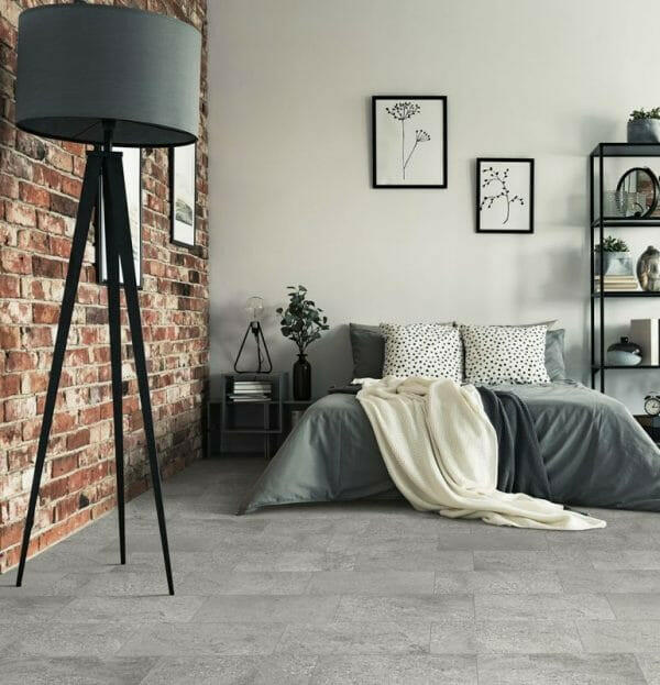 12 X 24 Chamonix Dark Gray Matte Limestone Look Porcelain Tile-Porcelain Tile Large Formate-American Tile Depot