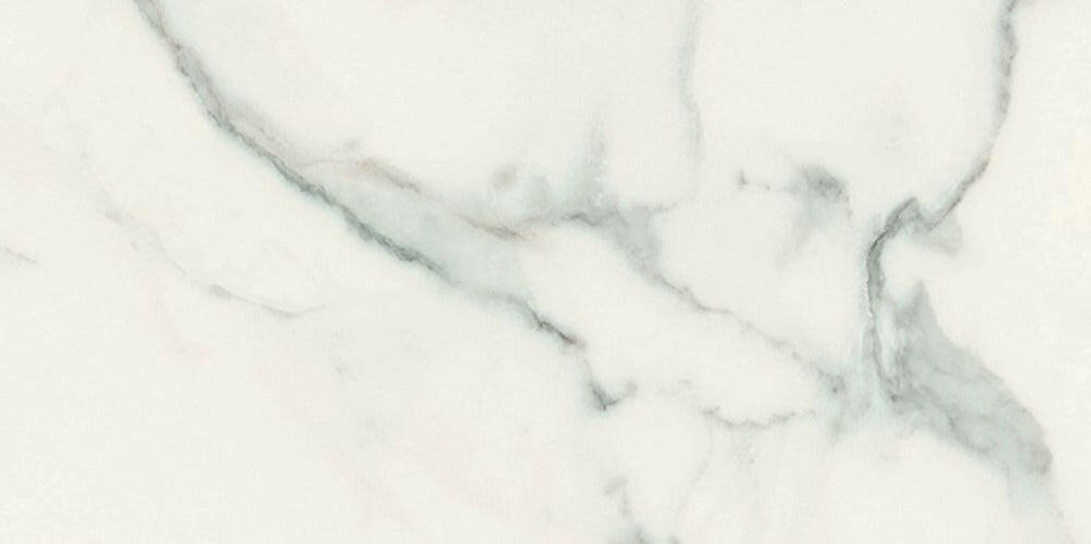 12 X 24 Classici Statuario Glossy Marble Look Porcelain Tile-PORCELAIN-Large Format-American Tile Depot