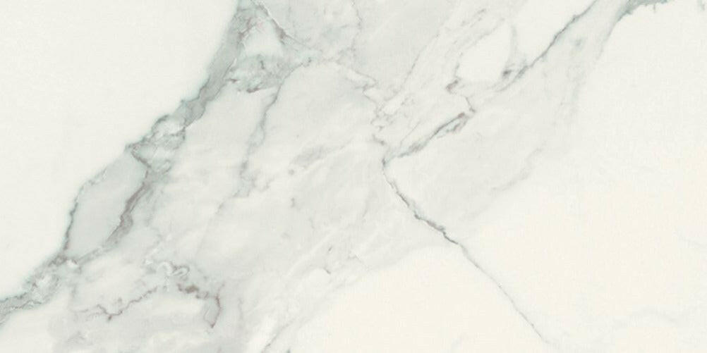 12 X 24 Classici Statuario Glossy Marble Look Porcelain Tile-PORCELAIN-Large Format-American Tile Depot