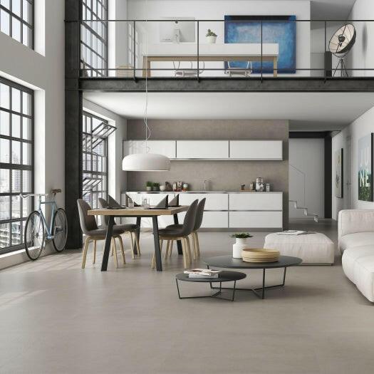 12 X 24 Core Snow Matte Concrete Look Porcelain Tile-PORCELAIN-Large Format-American Tile Depot