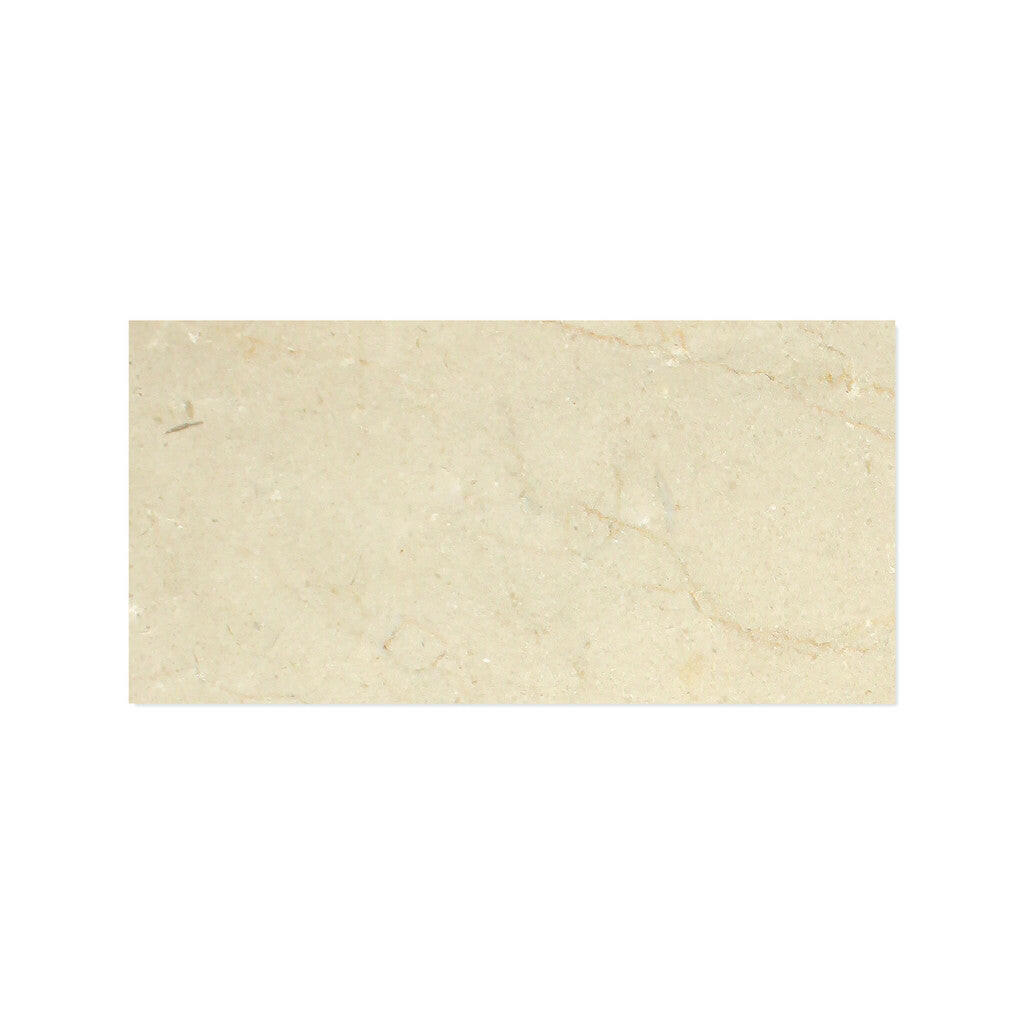 12 X 24 Crema Marfil Marble Honed Field Tile-Marble Tile - Large Formate-American Tile Depot