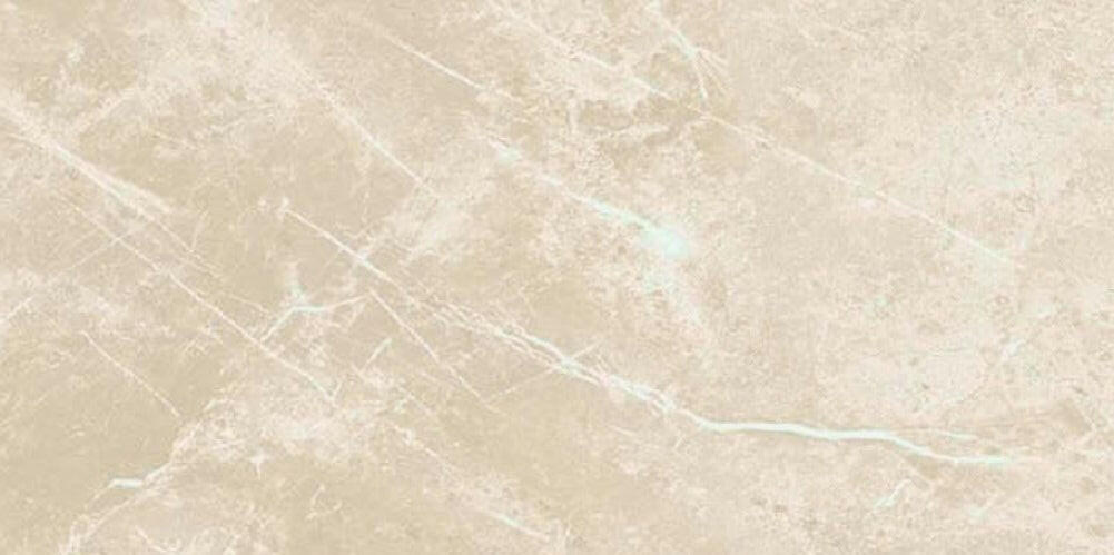 12 X 24 Dolomia Cream Luc Glossy Marble Look Porcelain Tile-PORCELAIN-Large Format-American Tile Depot