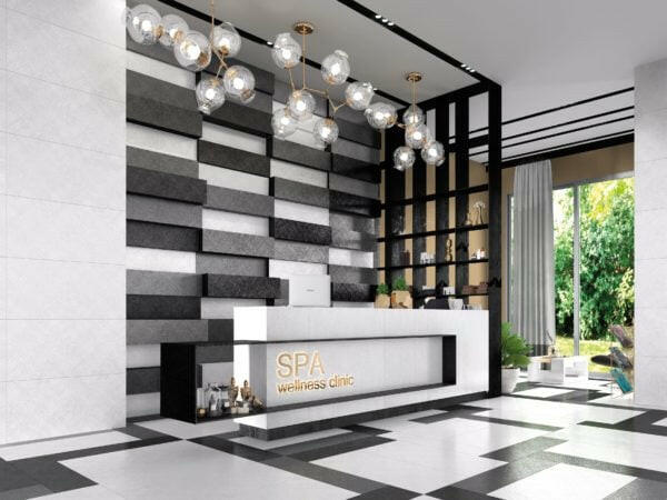 12 X 24 Harley Lux Black Semi-Polished Porcelain Tile-Porcelain Tile Large Formate-American Tile Depot