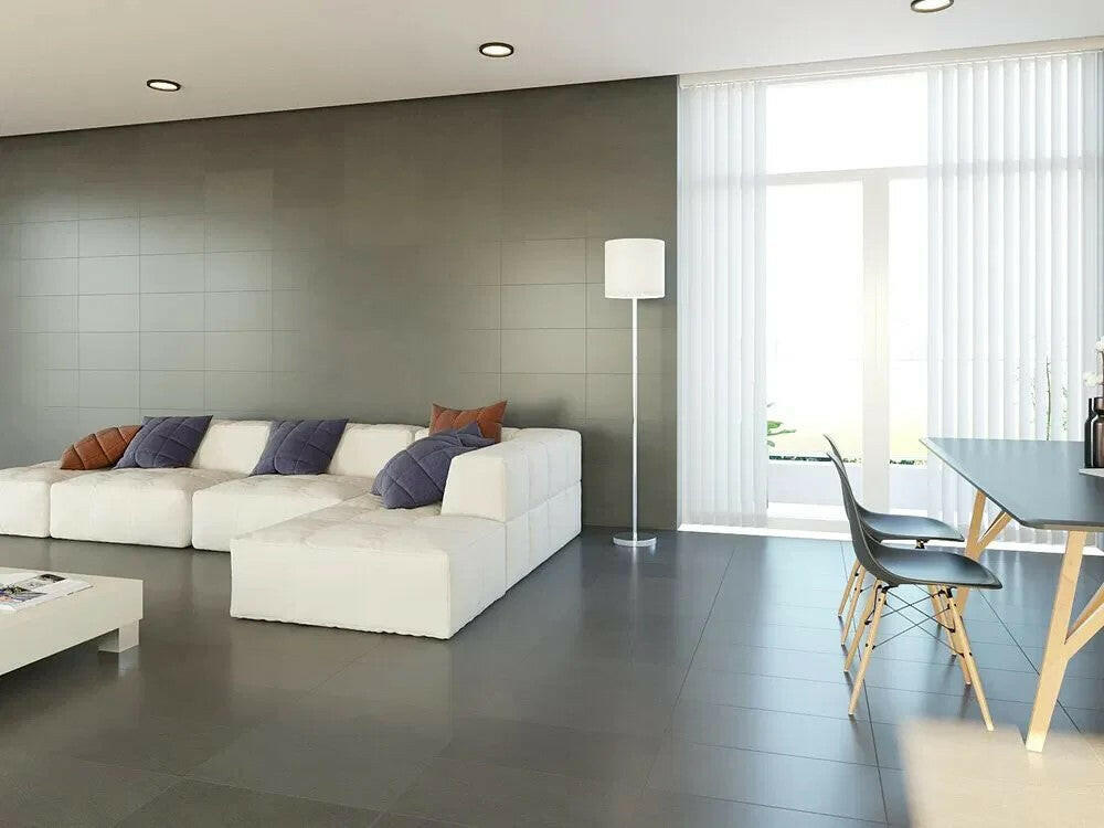 12 X 24 Harley Lux Graphite Semi-Polished Porcelain Tile-Porcelain Tile Large Formate-American Tile Depot