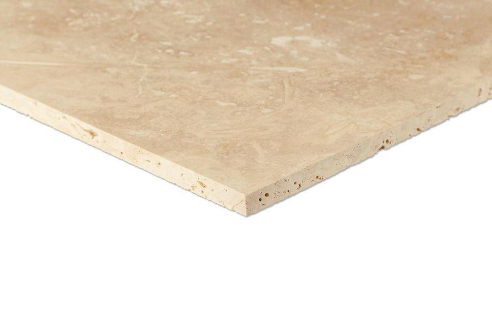 12 X 24 Ivory Travertine Filled & Polished Field Tile-Travertine Tile - Large Formate-American Tile Depot