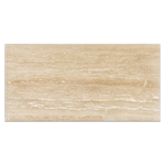 12 X 24 Ivory Travertine Vein Cut Filled & Polished Tile-Travertine Tile - Large Formate-American Tile Depot