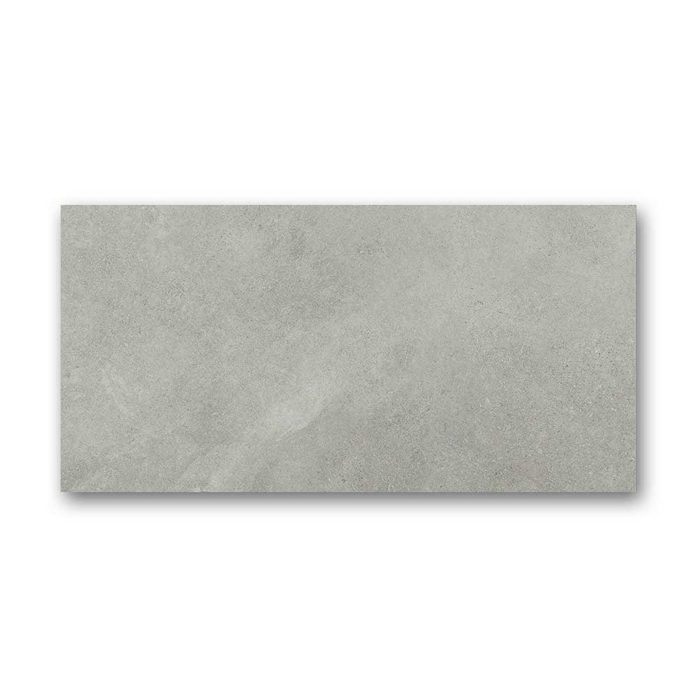 12x24 Leccese Cesellata Fumo Matte Limestone Look Porcelain Tile