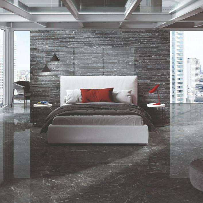 12 X 24 Marmi St. Laurent Levigato Polished Marble Look Porcelain Tile-PORCELAIN-Large Format-American Tile Depot