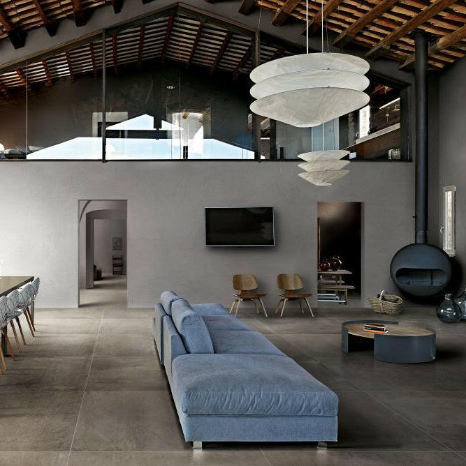 12 X 24 Matieres Gris Matte Concrete Look Porcelain Tile-PORCELAIN-Large Format-American Tile Depot