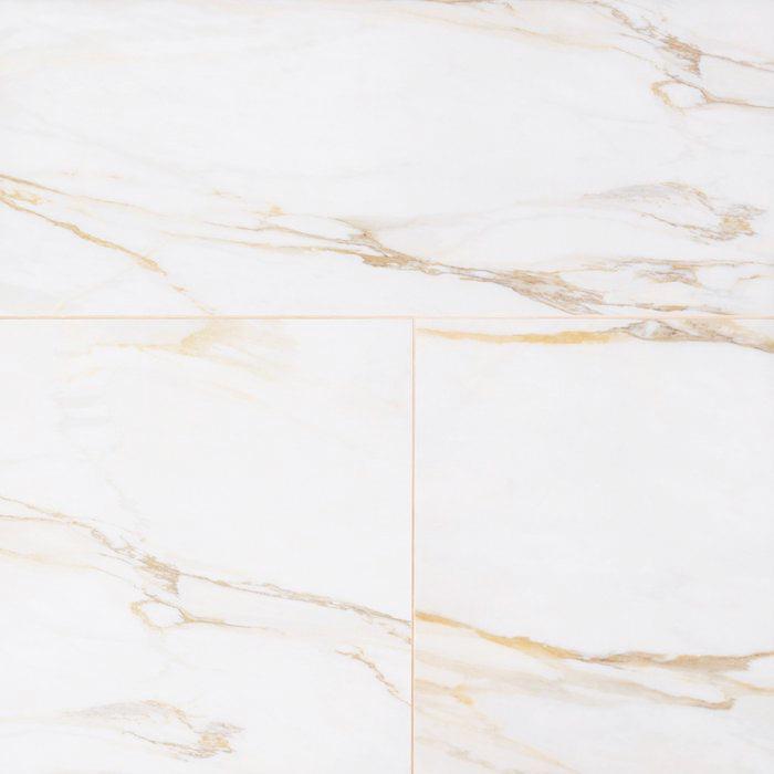 12 X 24 Montblanc Gold Polished Marble Look Porcelain Tile-PORCELAIN-Large Format-American Tile Depot