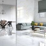 12 X 24 Montblanc Gold Polished Marble Look Porcelain Tile-PORCELAIN-Large Format-American Tile Depot