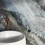 12 X 24 Mystic Ocean Polished Onyx Look Porcelain Tile-PORCELAIN-Large Format-American Tile Depot