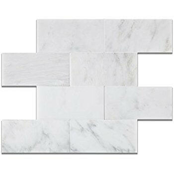 12 X 24 Oriental White / Asian Statuary Marble Polished Field Tile-Marble Tile - Large Formate-American Tile Depot