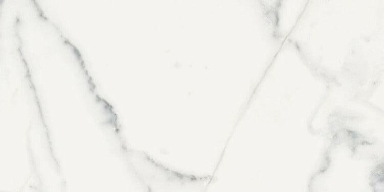 12 X 24 Origines Blanc Glossy Marble Look Porcelain Tile-PORCELAIN-Large Format-American Tile Depot